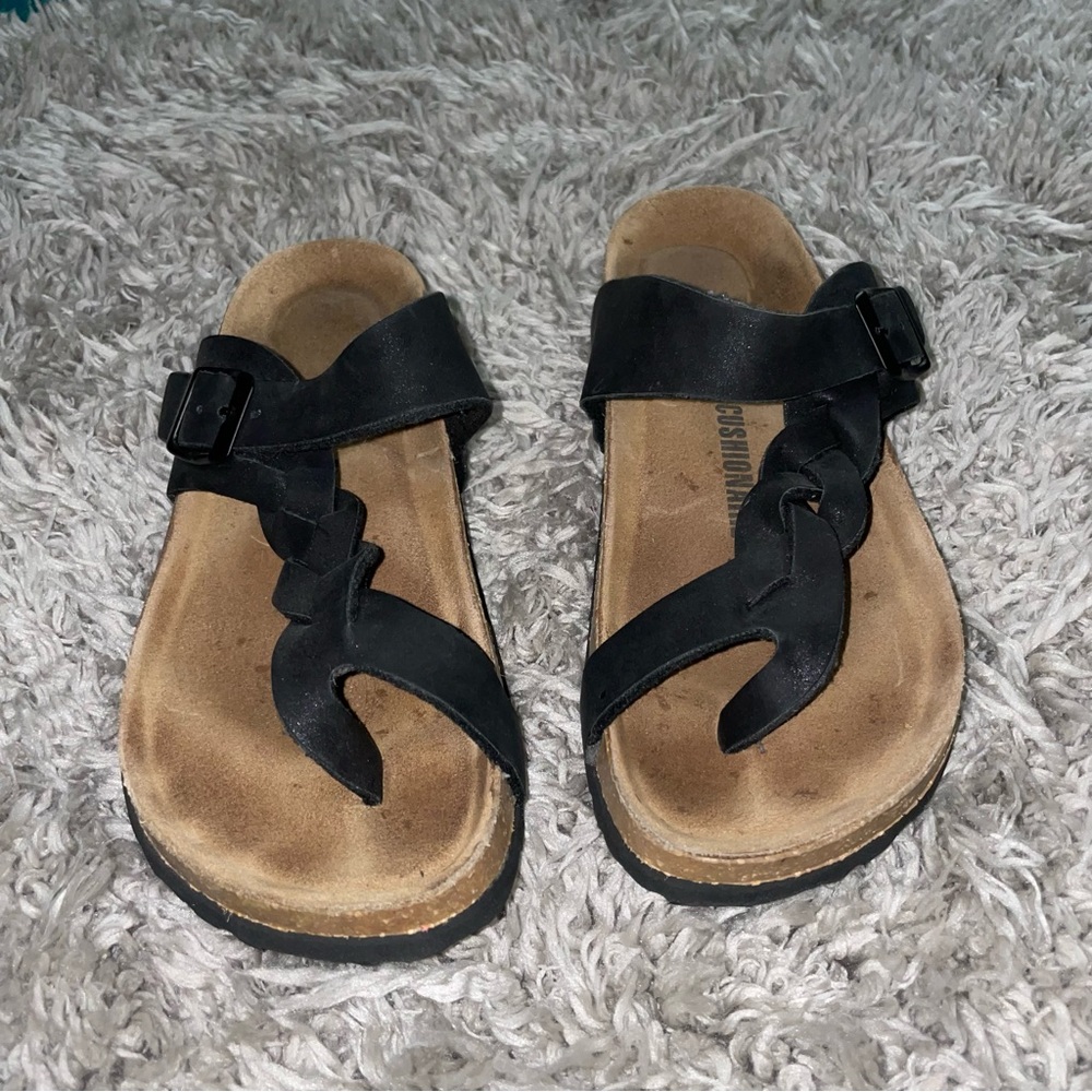 Cushionaire black sandals - Picture 3 of 7